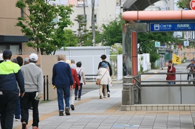 写真：なごやかウォーク熱田の様子