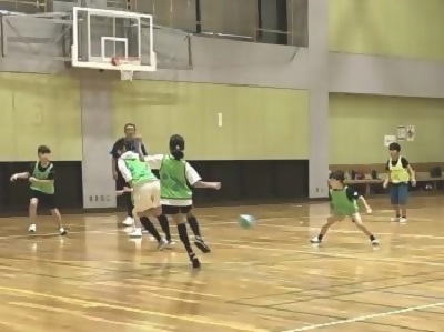 写真：令和6年度熱田区ドッジボール講習会の様子