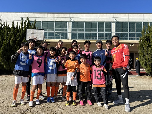 写真:チーム集合の様子