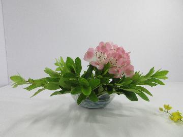 アルストロメリアを生けた写真（正面）