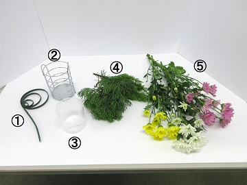 準備材料の写真