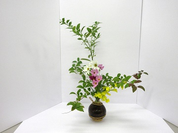 オンシジュームを活けた写真