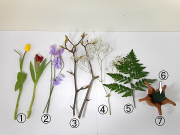 準備材料の写真