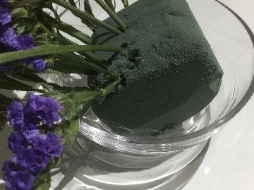 給水スポンジがひっくり返る写真