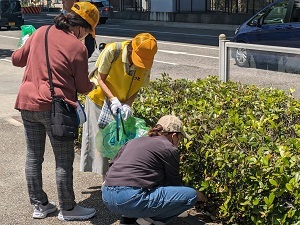 写真：大宝学区クリーンキャンペーン