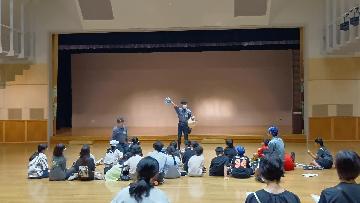 写真:熱田区子ども会ボランティアいずみ会 注意事項の説明