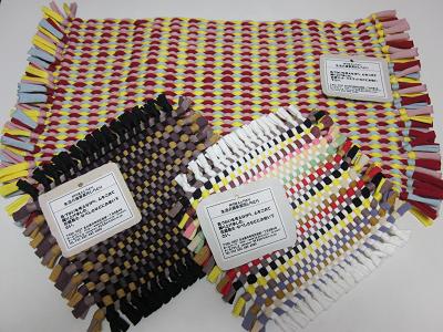 写真:さをり織り