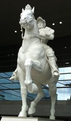 「スフォルツァ騎馬像」の写真