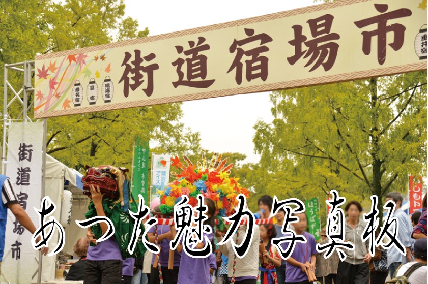 写真：熱田区区民まつり「お獅子の練り歩き」