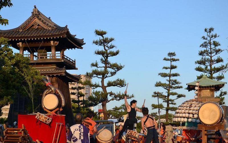 写真：太鼓演奏の様子1