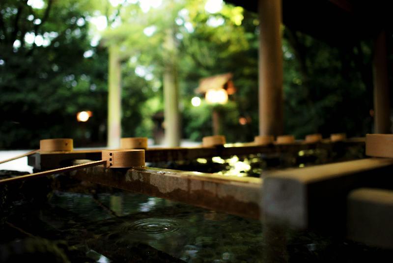 写真：熱田神宮　手水舎