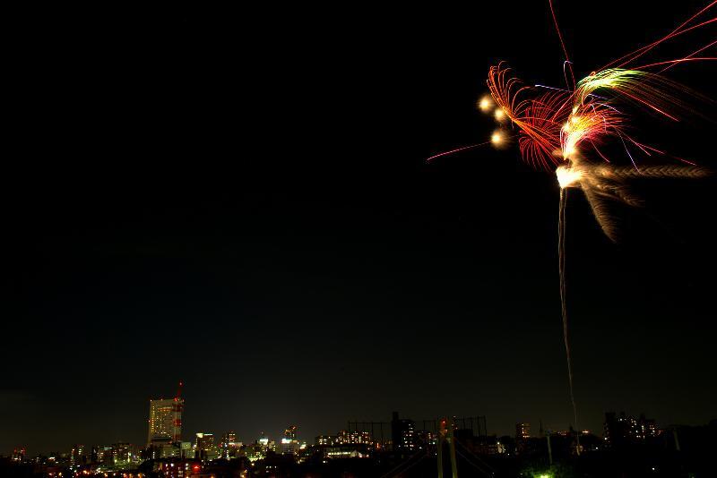 写真：熱田まつり花火2