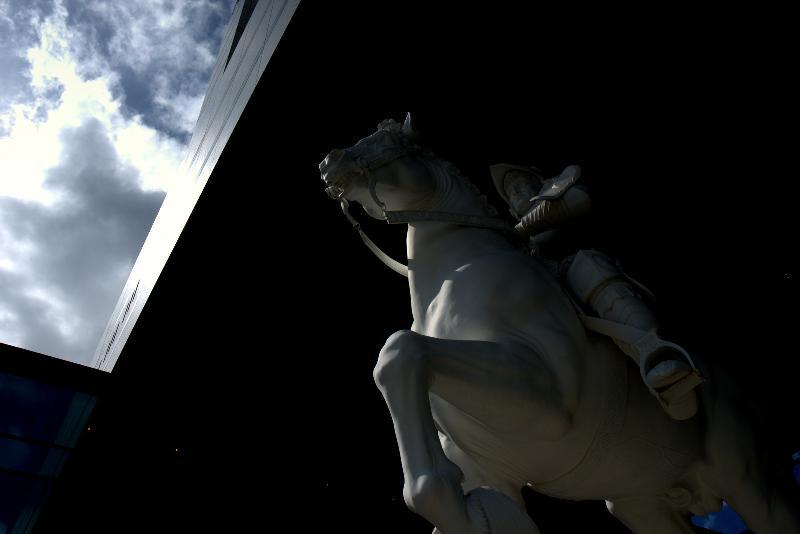 写真：幻のスフォルツァ騎馬像その2