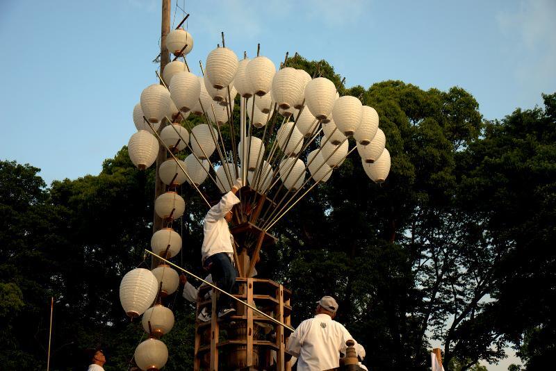 写真：まきわら設営