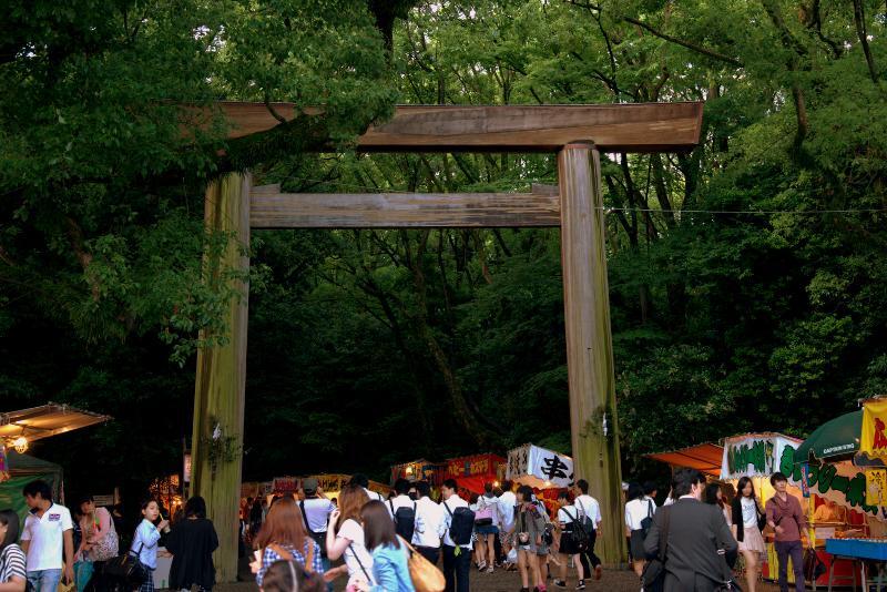 写真：南門の様子