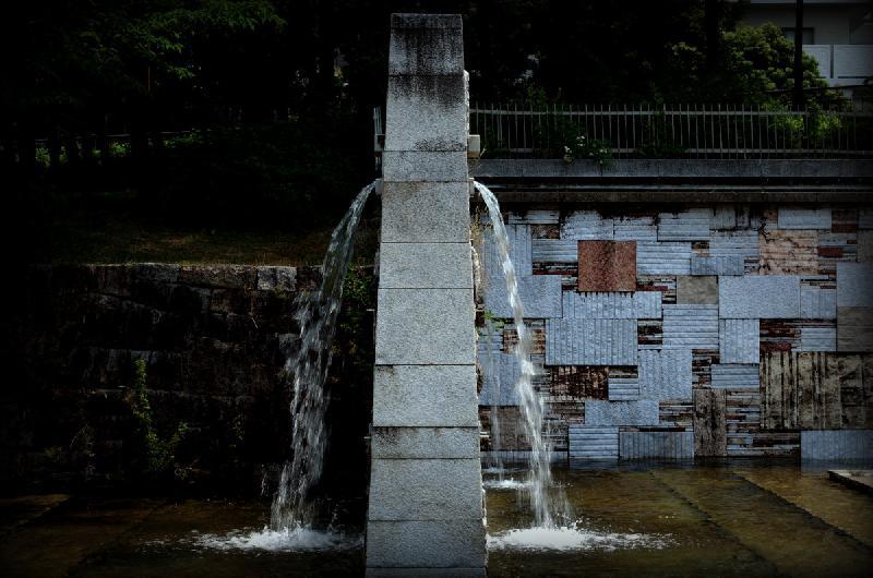写真：噴水
