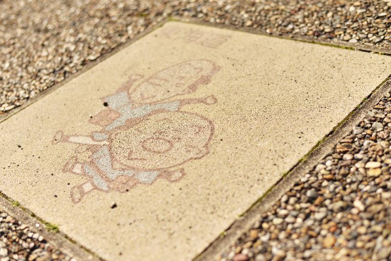 写真：東海道のレリーフ