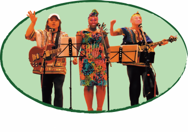 写真:アフリカ音楽演奏の様子