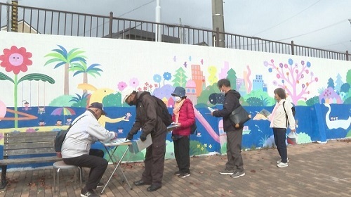 写真:ウォールアート