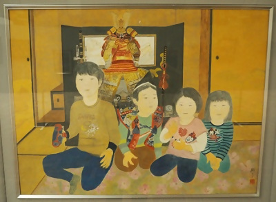 写真：日本画区長賞