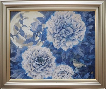 写真:日本画市長賞