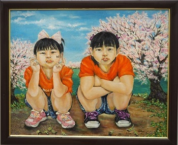 写真:洋画区政協力委員協議会議長賞