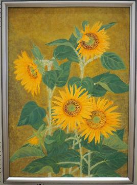 写真:日本画区長賞