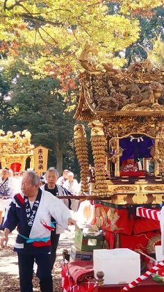 写真:中ノ切神楽の様子