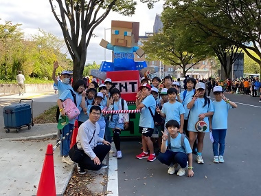 写真:子ども会みこしの皆さん