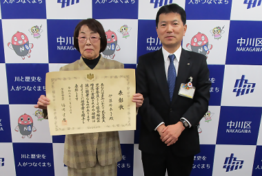 写真:撮影の様子