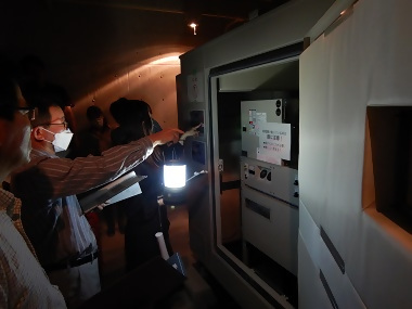 写真:操作訓練の様子1