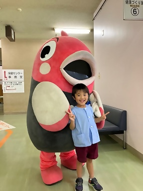 写真:ナッピーと写真撮影2