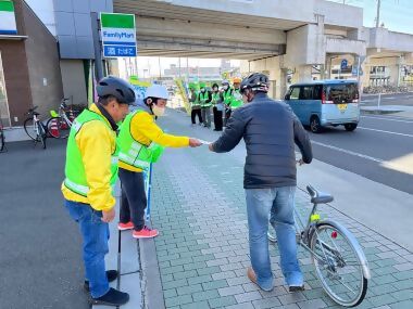 写真:令和5年のキャンペーンのようす