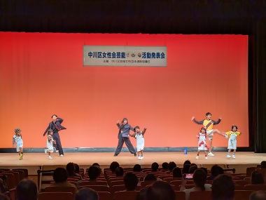 写真:キッズダンス2の様子