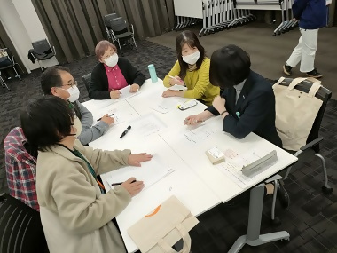 写真:グループワーク