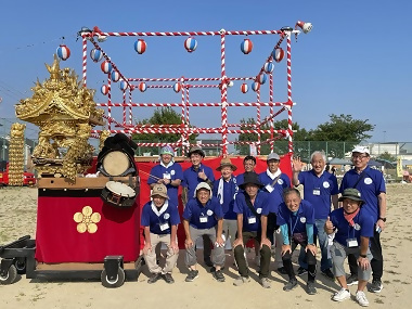 写真:新家壮年団 皆さん