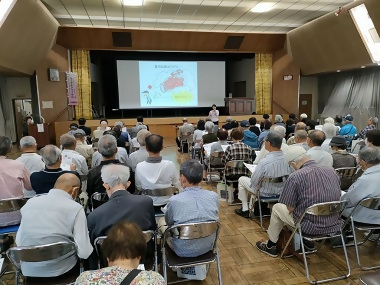 写真:ヤクルト健康教室