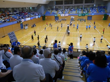 写真:中川区応援団