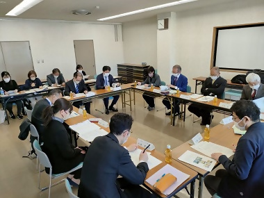 写真：会議の様子（2月16日）