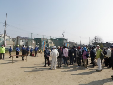 写真：スタート前の様子