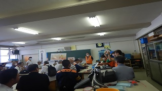 ペットの災害対策講習の写真