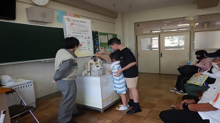 ガスメーター復帰体験の写真