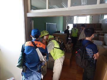 無線訓練の写真