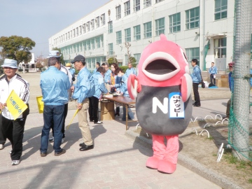 写真:ナッピーのお出迎え1