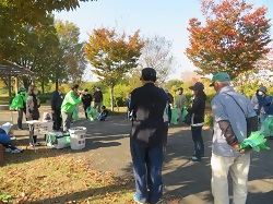 写真:北部出発式の様子