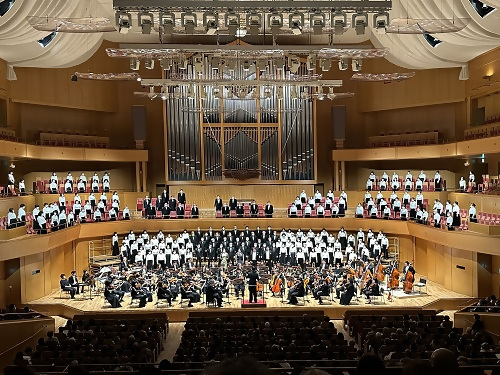 写真：区制85周年記念第九コンサート