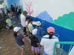 ウォールアートワークショップの写真2