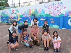 ウォールアートワークショップの写真1