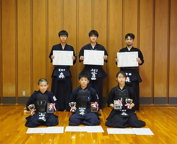 優勝者の皆様の写真