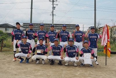 写真:壮年の部優勝チーム